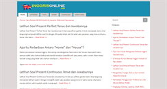 Desktop Screenshot of inggrisonline.com